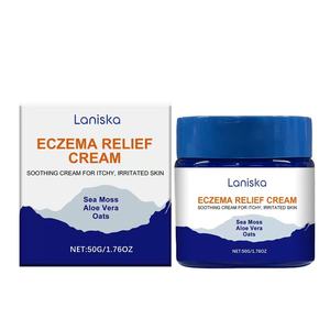 Crema calmante para la piel que hidrata suavemente la piel seca, suaviza la piel y no es fácil de aplicar. - Product Image 1