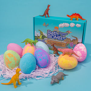 Groothandel Fizzies Bubble Bad Biologische Schattige Dinosaurus Ei Bad Bom Speelgoed Binnen Kinderen Luxe Huidverzorgingsset - Product Image 4