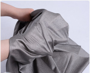 Bán Sỉ 4-Way Stretchy Spandex Dẫn Điện Chất Chống Oxy Chống Oxy EMF Che Chắn Bạc Tráng Vải Cho Co Giãn Bụng Ban Nhạc Vải - Product Image 2