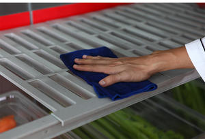 <span class=keywords><strong>NSF</strong></span> ชั้นวางของพลาสติกแข็งแรงทนทานชั้นวางของหนัก - Product Image 4