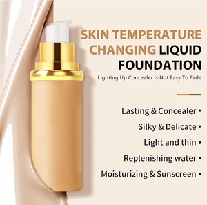 Fond de teint 4 en 1 à spectre lumineux changeant de couleur SPF 50, fond de teint personnalisé pour toutes les couleurs de peau - Product Image 4