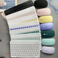 Nouveau clavier et souris sans fil Bluetooth 10 pouces 2026 pour iPad Pro 11, anglais hébreu, pour tablette Android, iOS, Windows Phone