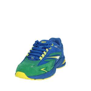 Baskets pour hommes M401-SN-SU-BL Bluette Chunky Shoes Couleurs bleu vert jaune Hauteur du talon 42 - Product Image 6