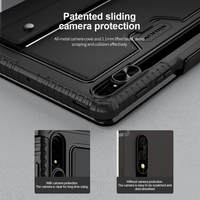 Keyboard Lepas Pasang Nillkin untuk Samsung Tab S8+ S7+ S7FE Dengan Penutup Kamera dan Touchpad, Casing Keyboard S8