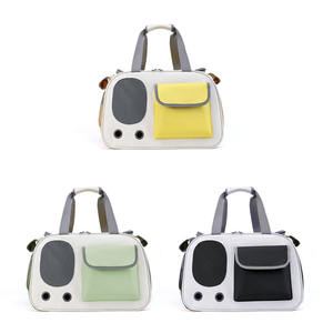Sac de <span class=keywords><strong>transport</strong></span> respirant portable à la mode de grande capacité pour chat ou maison pour les voyages et l'utilisation de la <span class=keywords><strong>voiture</strong></span> - Product Image 2