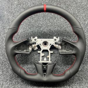 Volant <span class=keywords><strong>sport</strong></span> pour <span class=keywords><strong>Infiniti</strong></span> Q50 2013 2014 2015 2016 2017 2018 2019 Volant <span class=keywords><strong>sport</strong></span> en cuir perforé - Product Image 6