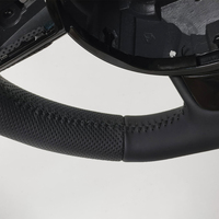 Volant pour Audi A1 A3 A4 A5 Q5 B8 2009-2016 sans airbag, sans boutons, volant en cuir nu