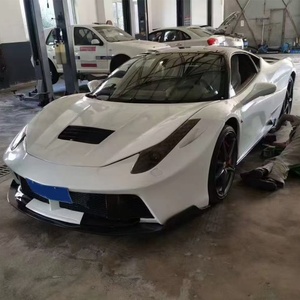 2011-2016 Car Modification Upgrade PD Body Kit Front Rear Bumper Lip Side Skirt <b>Engine</b> <b>Hood</b> for Suitable Ferrari 458 - Product Image 1