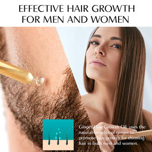 Aceite para el crecimiento del cabello MELAO OEM con jengibre, suero hidratante para el tratamiento de la barba y el cuero cabelludo para hombres y mujeres, aceite de raíz de jengibre - Product Image 5