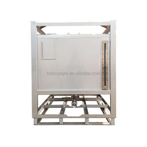 Tanque Cilíndrico de Acero Inoxidable SS304 de 1000L Personalizado para Almacenamiento de Líquido de Ácido Láctico - Product Image 5