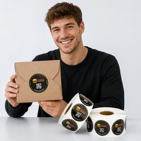 Etiquetas de Vinilo Personalizadas para DJ, Holográficas, Resistentes al Calor, al Aceite, a los Rayos UV, Ecológicas, Impermeables y con Fuerte Adhesión