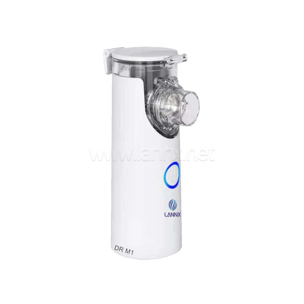 LANNX DR M1 Professional nebulizer manufacturer home care ultrasonic portable mesh nebulizer ultra-low noise mini nebulizer