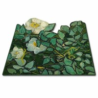 Tapis antidérapant en PVC au design artistique de peinture à l'huile, paillasson créatif de bienvenue pour entrée de cuisine