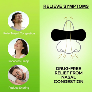 Plester Hidung Anti-Dengkuran untuk Pernapasan Lebih Baik, Meredakan Hidung Tersumbat dan Pengerasan, Meningkatkan Aliran Udara - Product Image 5