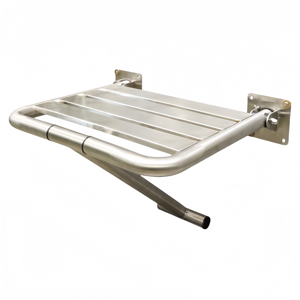 XHS moderne Simple Style nouveauté anti-dérapant mobile étape salle de bain chaise étanche entièrement en acier inoxydable accessoire personnalisé - Product Image 1