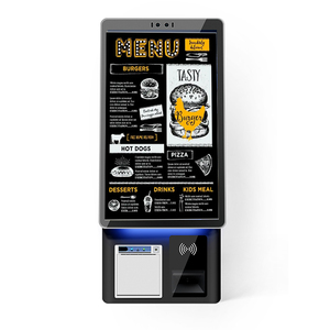 Crtly thanh toán <span class=keywords><strong>kiosk</strong></span> Android 21.5 inch tự thực phẩm đặt hàng <span class=keywords><strong>kiosk</strong></span> tự dịch vụ màn hình cảm ứng máy in tự thanh toán <span class=keywords><strong>kiosk</strong></span> - Product Image 4