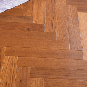Parquet en chêne contrecollé FSC multicouche, grade ABC, confortable, à clipser, 12 mm, motif chevrons, idéal pour les hôpitaux - Product Image 2