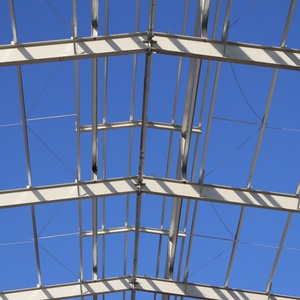 Entrepôt préfabriqué en structure acier sur mesure, économique et durable, pour usine, atelier, hôpital, <span class=keywords><strong>garage</strong></span>, hangar - Product Image 5