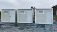 Unité de stockage modulaire préfabriquée à montage rapide, entrepôt portable, cabine de rangement