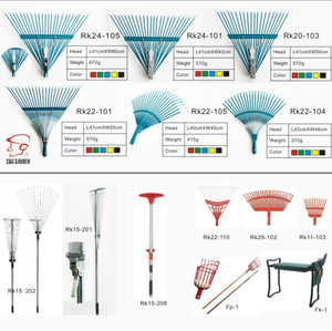Râteau à feuilles pour l'entretien des pelouses, outil de jardin télescopique - Product Image 4