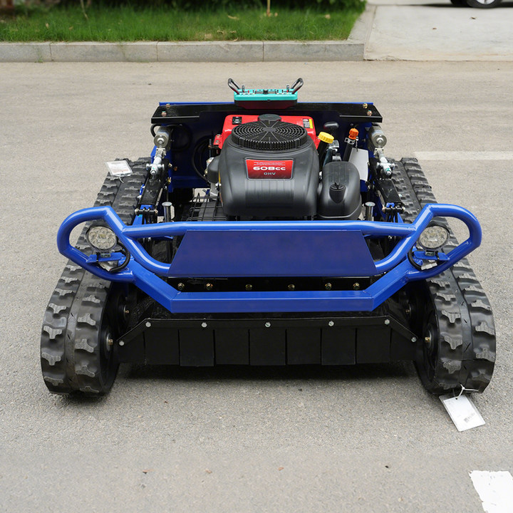 Factory Sales Gasoline Mini Remote Control Mower Electric Start Self ...