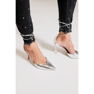 Jeans Skinny con dettagli impreziositi in Black Wash - Product Image 3