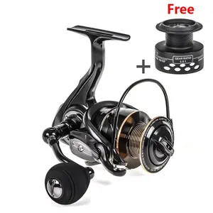 High Quality 14 + 1 BB Double Spool Fishing Reel 5.5:1 Gear Ratio High Speed Spin Reel Carp Fishing Reels For Saltwater
