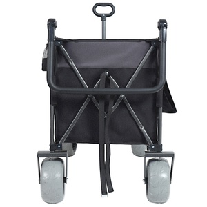 300l क्षमता समुद्र तट रोलिंग ट्रॉली धातु रोल कंटेनर के लिए हाथ की कार्ट्स के लिए बड़े गुब्बारे व्हील - Product Image 6