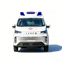 IVEC0 4x2 Ambulancia Eléctrica Pura de Largo Alcance para Transporte de Pacientes, Vehículo Médico