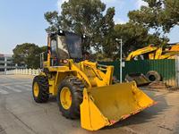 Mini chargeuse d'occasion sur roues 4X4 Marque de construction Japonaise Offre Spéciale Mini chargeuses frontales Komatsu WA100 avec chargeur à bas prix