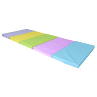 Vente en gros de tapis d'exercice en mousse Epe 5 plis tapis d'entraînement sportif de gymnastique