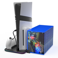 Pour PS5 Pro/PS5 Slim support Vertical Station de charge chargeur ventilateur de refroidissement Dock Console contrôleur chargeur support de charge