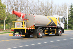 รถบรรทุกดับฝุ่นดีเซล Dongfeng แบบปรับแต่งได้จากจีน ขนาด 4x2 พร้อมเครื่องยนต์และปั๊ม ความจุ 12 ลูกบาศก์เมตร มาตรฐานไอเสียยูโร 3 - Product Image 5