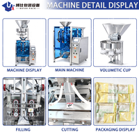 Machine d'emballage verticale multifonctionnelle automatique pour aliments, riz, céréales, blé, granulés, 500g, 1kg