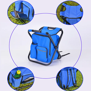 Sac de transport pliable pour chaise de pêche d'extérieur, tabouret de camping, sac à dos isotherme portable, sac de pique-nique, siège de randonnée, sac de table, support lourd 150KG - Product Image 3