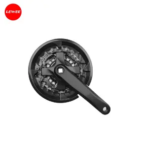 Cheap Factory Price Mountain Bikes High Quality Crankset 104BCD 44-52T 175mm Bicycle Chainwheel Crank