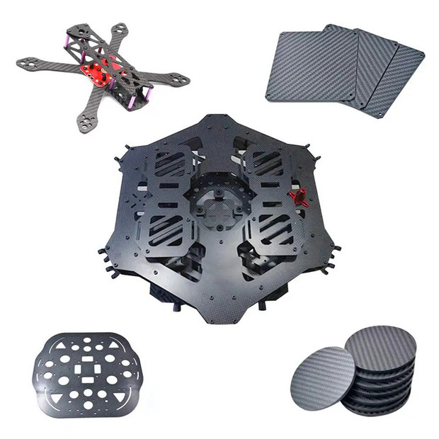 Oem Custom Uav Spare Parts Drone Frame Drone 8k Camera Carbon Fiber 3d Printer for Drones Processing Cnc Parts for Uav