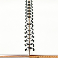 Carnet à spirales en kraft personnalisé avec notes adhésives et stylo, cadeau promotionnel pour les événements