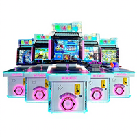 Console de jeu commerciale à monnayeur en métal pour enfants - Équipement de jeu individuel d'intérieur facilement démontable pour zones de divertissement