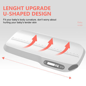 Tragbare 40kg Max 20g Genauigkeit plattform ABS Elektronisches Wiegen Baby Gewichts messung Digital waage für Neugeborene - Product Image 5