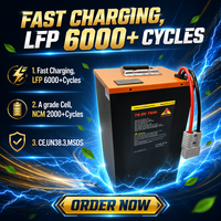 Batterie semi-solide au lithium-ion pour moto électrique ETOP 72V 75Ah 120Ah 150Ah, cathode LiNiMnCoO2, 2000 cycles, BMS intelligent 24