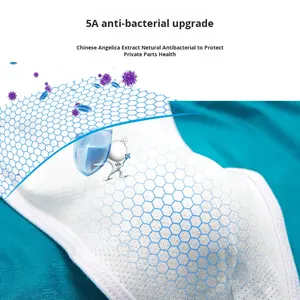 <span class=keywords><strong>Calzoncillos</strong></span> bóxer de tiro medio para hombre, ropa interior deportiva de talla grande con pantalones de flecha de tacto sedoso, pantalones de casa, <span class=keywords><strong>calzoncillos</strong></span> para hombre - Product Image 2