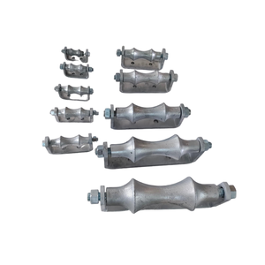 Werkseitiger Stahl TOLCO FIG.275 Kohlenstoffstahl-Rolls tuhl und Achse mit Gusseisen rolle - Product Image 2