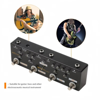 Pédale d'effets multi-guitare 5-en-1 MOSKY Audio SOL918, boîtier métallique, effets combinés de distorsion, overdrive, delay, reverb avec boucle d'effets