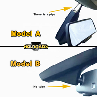 Caméra de tableau de bord cachée Holroadx 2160P 4K OEM pour BMW X1/X3/X6/Série 3/5/7 Année 2012, WiFi, Enregistrement en boucle via APP, Enregistreur vidéo, Vision nocturne