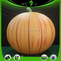 Citrouille gonflable Halloween Décoration géante extérieure Blow up Jack-O-Lantern avec lumières LED pour la cour et l'affichage de fête