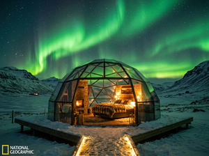 Domo Geodésico de Vidrio Transparente, Carpa para Comer al Aire Libre, Restaurante en el Techo, Casa Domo con Vista a las Estrellas para Eventos - Product Image 3