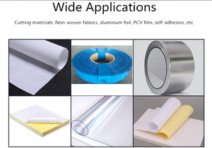 HZX-600 Machine de découpe de papier automatique motorisée 900W 34m/min Prix usine OEM Coupeur de rouleaux de film PE et de tissu en feuilles - Product Image 6