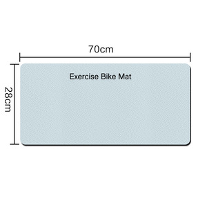 <span class=keywords><strong>Tapis</strong></span> de vélo de spinning en cuir Napa haute densité PVC, absorbant les chocs, insonorisant, anti-vibration, antidérapant, épaisseur 0,6 cm, lot de 2/4/8 - Product Image 5