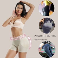 Culotte rembourrée rehausseur de fesses et de hanches, gaine sculptante amincissante pour femme, sous-vêtement amincissant pour les cuisses